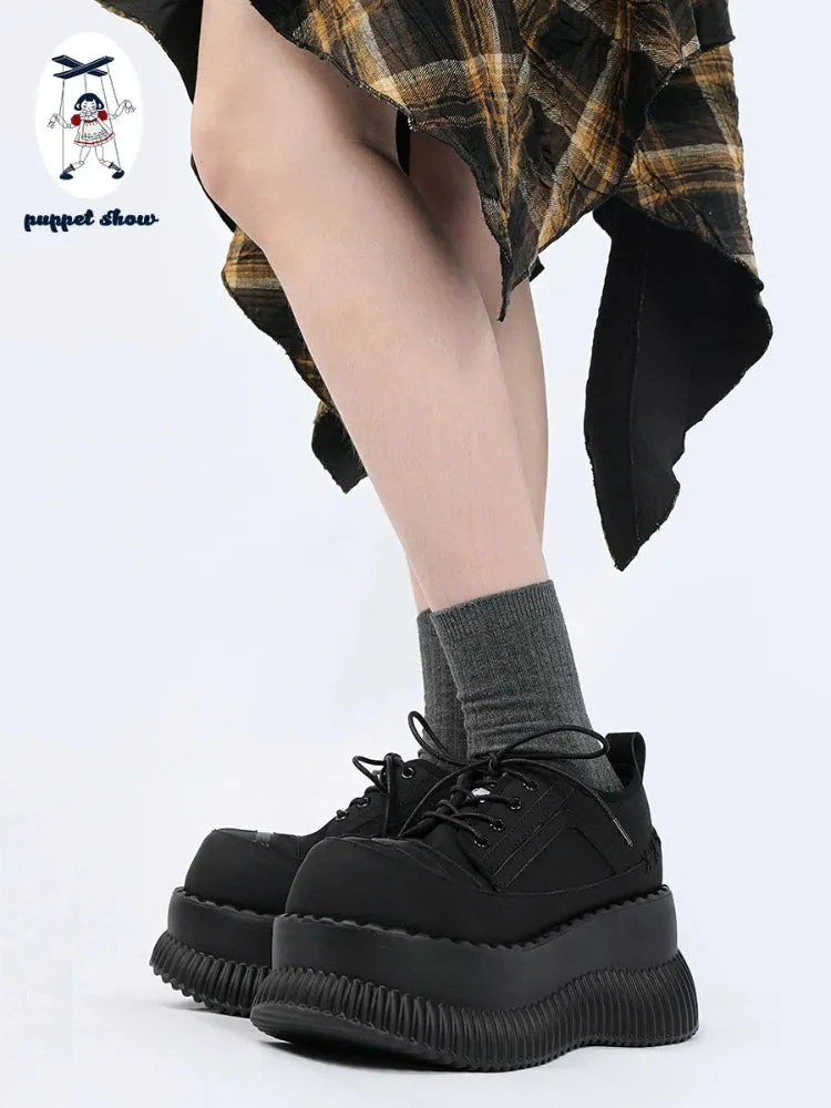 Dark platform shoes【s0000010083】