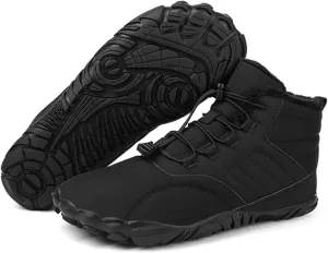 Giltpeak Waterproof Winter Barefoot Shoes, Hiking Boots Pro Non-Slip Waterproof Winter, Mens Womens Winter Barefoot