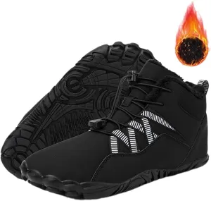 Giltpeak Waterproof Winter Barefoot Shoes, Hiking Boots Pro Non-Slip Waterproof Winter, Mens Womens Winter Barefoot