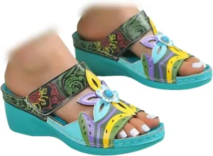 Sandals Women Dressy Summer Flat Cute Casual Beach Shoes Orthopedic Arch Support Flip Flops Comfort Orthotic Slides